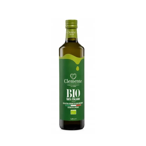 Wloska oliwa z oliwek extra virgin clemente bio dop 750ml z apulii