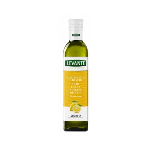 Wloska oliwa z oliwek extra virgin cytrynowa levante 250ml z aromatem cytryny