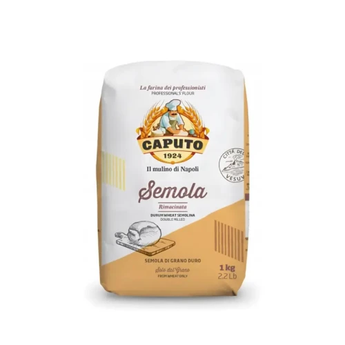 Wloska maka semolina durum caputo semola rimacinata 1kg do makaronu i podsypywania pizzy